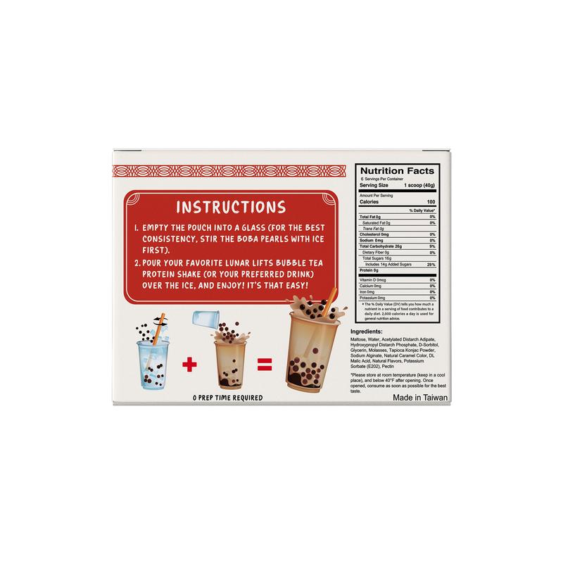 Instant Brown Sugar Boba