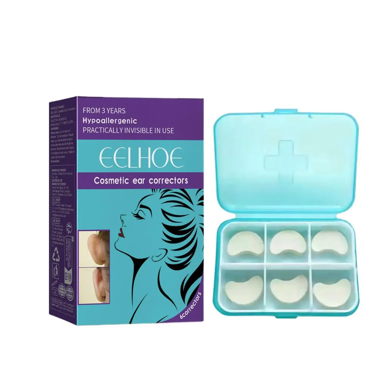 Ear Care Patch Ear Size Reduction Support Comfortable Care Ear Pinna Shaping Waterproof Ear Patch
