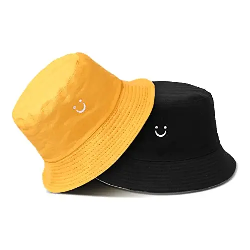 Smile Face Yellow/Black