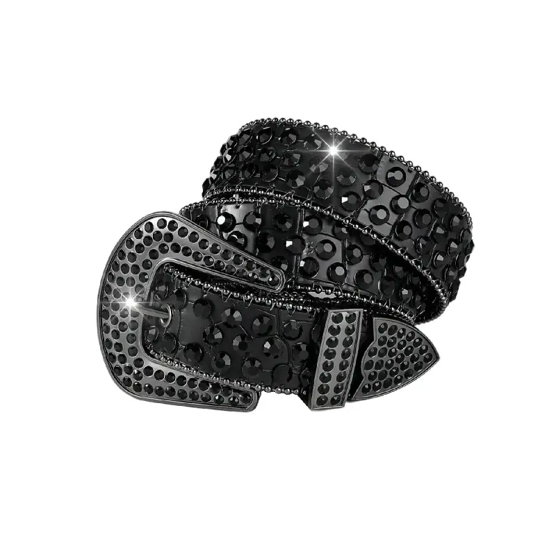 men rhinestone belt - TikTok Shop display picture 1