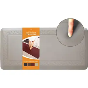 20 x 42 nch Extra Support Ant Fatgue Comfort Ktchen Mat,  Long Ktchen Runner, Non-Slp Standng Desk Mat, Commercal Pads for Offces, , Garages (Bordeaux Cabblestone, 20'' x 42'')