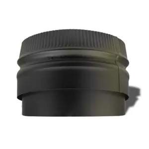 Flush Stove Adapter - Stainless Steel - 6 in.
