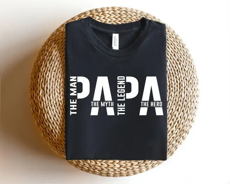 Papa Birthday Shirt,Papa The Man The Myth The Legend Shirt,Papa Shirt,Papa can fix it tool box Shirt,Father's Day Shirt,Gift for Papa