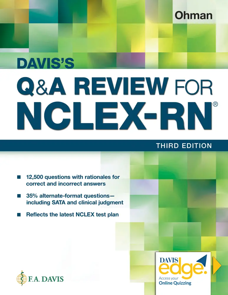 USED-Davis's Q&A Review for Nclex-Rn(r) by Ohman, Kathleen A. (Paperback)