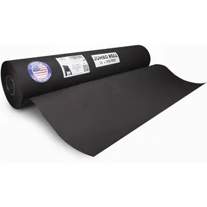 Jumbo Roll Black Kraft Paper 36" x 8400" (700 feet) - USA-Made Craft Paper Roll 45 lb Thickness - Black Kraft Paper for Art and Crafts - Wrapping Paper for Gifts, Moving and Packing by IDL Packaging