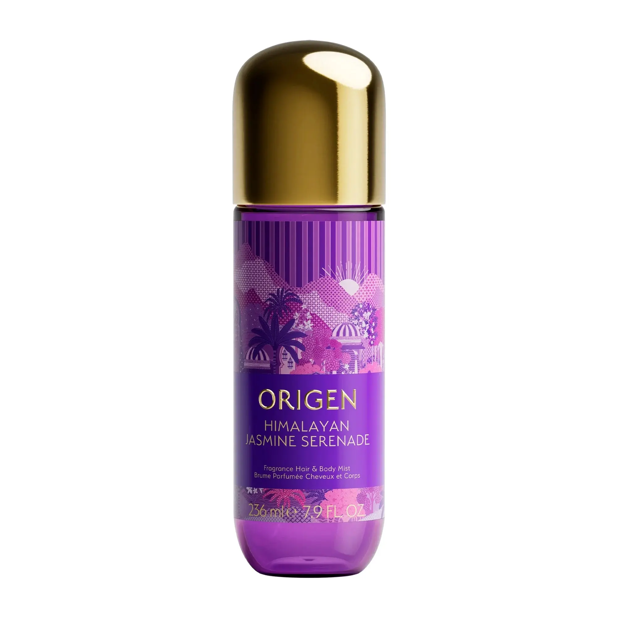 Origen Himalayan Jasmine Serenade Hair & Body Mist 7.9oz with Marigold, Jasmine, Patchouli