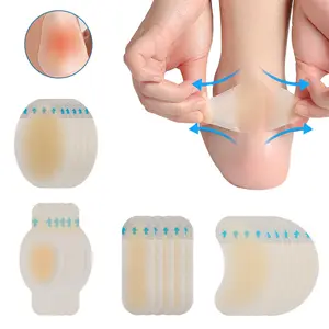 Blister Pads - 20/40Pcs Water Resistant Hydrocolloid Bandages for Foot, Toe, Heel - Gel Blister Cushions for Prevention & Recovery, Variety Pack