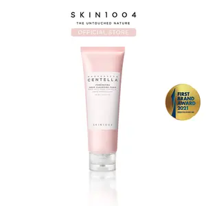 [SKIN1004 Official Shop] Poremizing Deep Cleansing Foam 4.22 fl.oz, 125ml - Remove Pore-Clogging, Smooth & Exfoliate with Centella Asiatica Extract & Himalayan Pink Salt