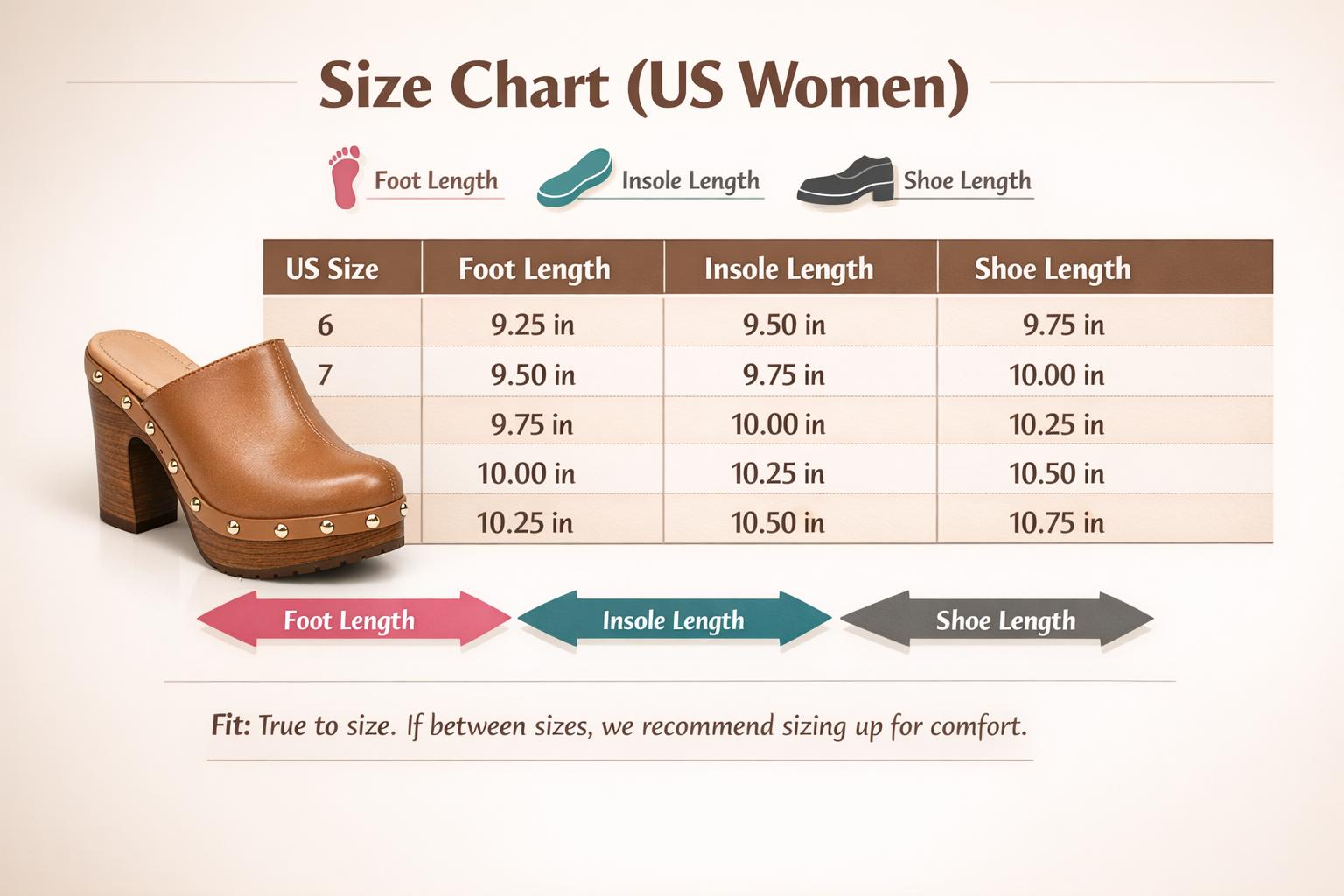 Candie's Antonellaomg Women's Beige Leather Clog with Sculpted Wood-look Platform & Cushioned Footbed for All-Day Comfort Elegant Fashion Stylish Walking Shoes