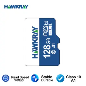 Hawkray 128g High-Speed TF Memory Card for Surveillance Camera Driving Recorder & Smartphone Recording Compatible with Mobile Phones Computers Universal Storage Solution Recording