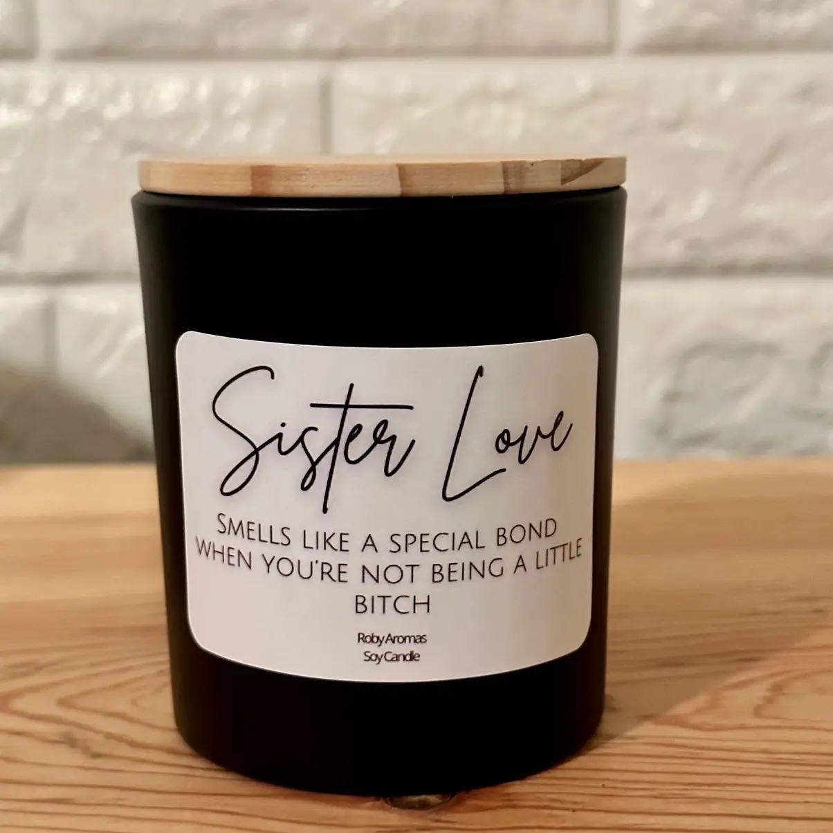 Sister Candle Funny Gift