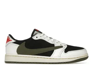 946513 Jordan 1 Retro Low OG SP Travis Scott Olive (Women's)
