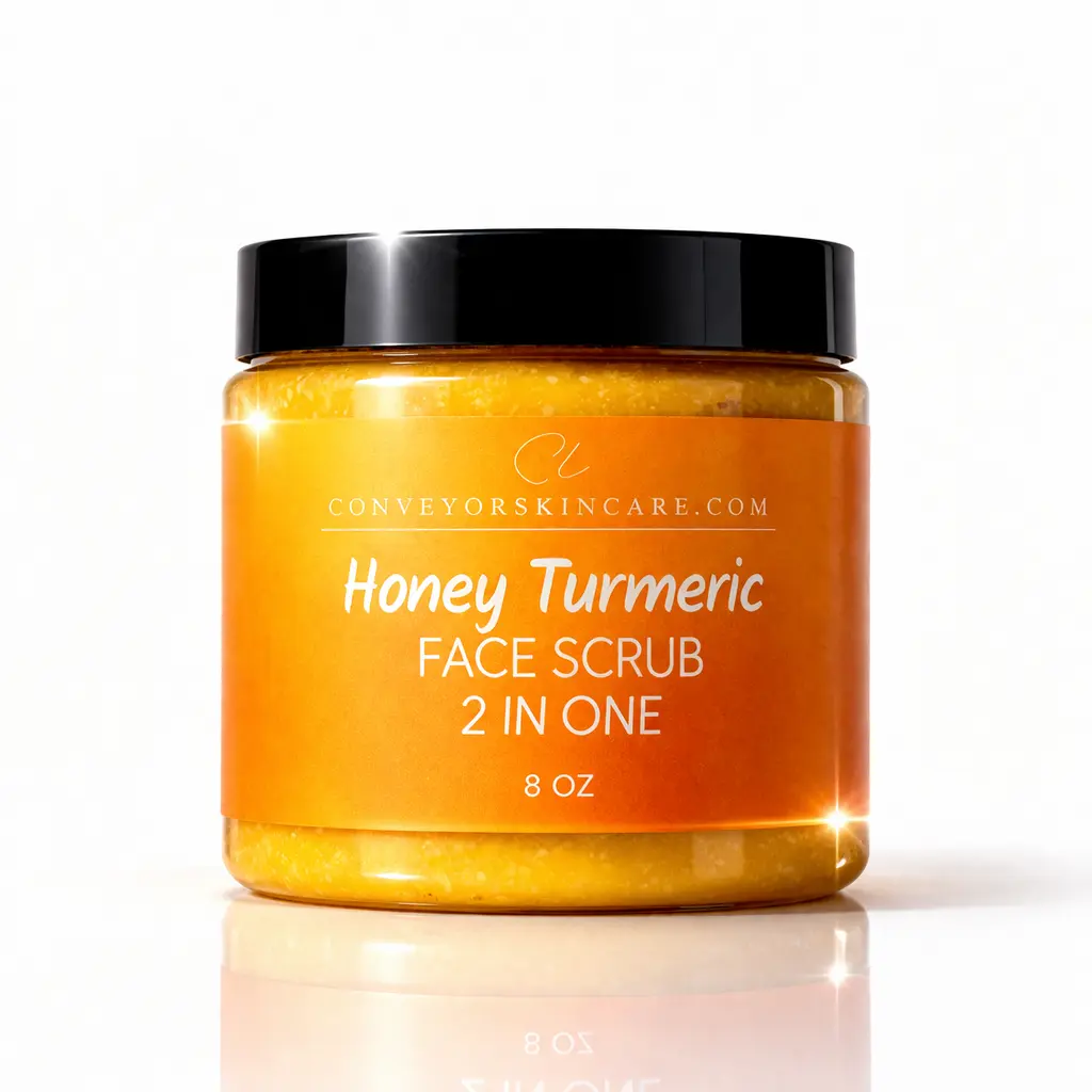 🔥 Best Seller Honey Turmeric Face Scrub – 2-in-1