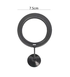 Fish Feeding Ring Floating Food Aquarium Feeding Ring With Suction Cup Square Circle Accessories For Turtle Goldfish Small Fish