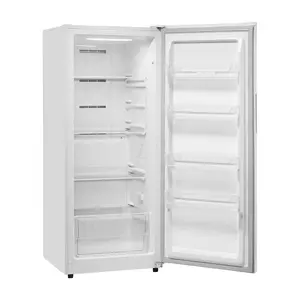 VEVOR Convertible Freezer/Refrigerator, 14 Cu. Ft Frost Free Upright Freezer with Temp Control Panel, Door Open too Long Alarm, Adjustable Shelves and LED, Standing Fridge for Kitchen, Office, Garage
