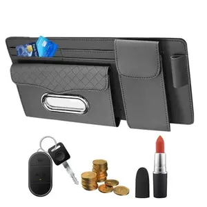 Car Sun Visor Tissue Box Holder, Multifunctional Car Sun Visor Tissue Box, Car Interior Storage Organizer, Universal Car Accessories