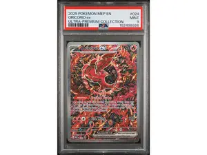 2025 Pokemon Mega Charizard X Ex Ultra Premium Collection Oricorio Ex #024 PSA 9