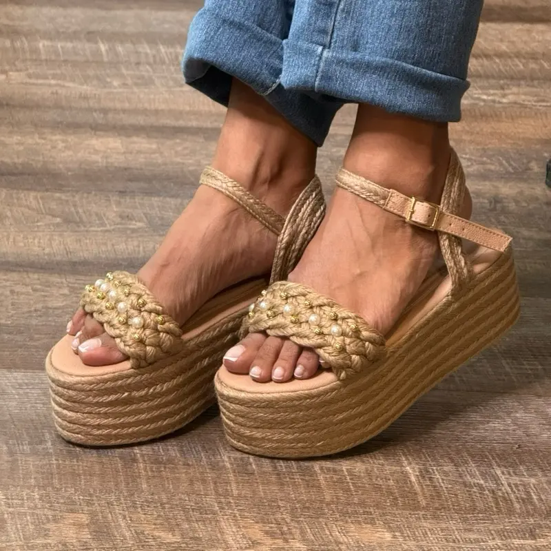 Milena Women's Platform Wedge Sandal Flatform Summer Walking Shoes