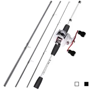 Sougayilang   and  combo,  6.3:1 High-Speed Gear Ratio Casting  Combo ，Summer  tackle ,  Outdoor  supplies Camping Springtok Fathersdaygift Fishing Rod