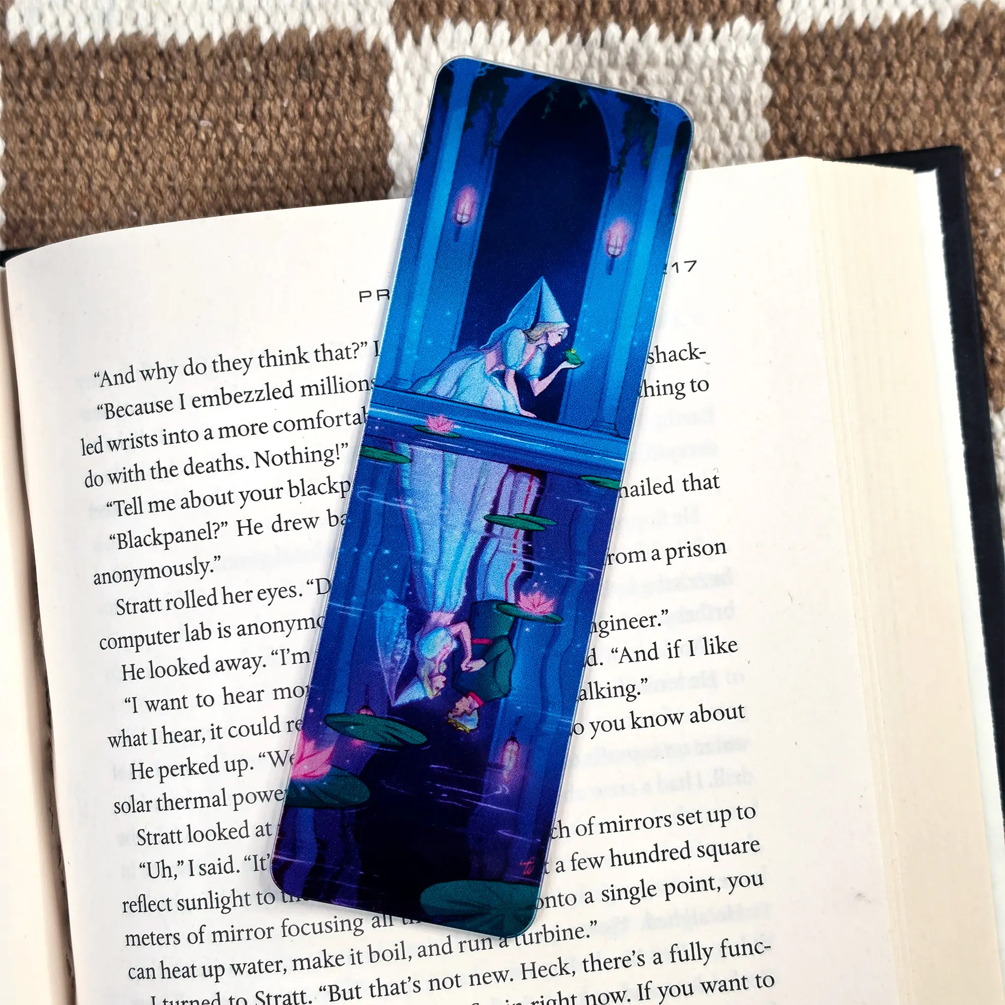 Frog Prince - UV Printed Acrylic Bookmark