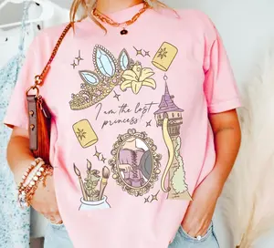 Vintage Tangled Rapunzell T-shirt, Princess Rapunzell Shirt, Lost Princess Tee, Magic Kingdom, Matching Family Tee, Birthday Gift Tee
