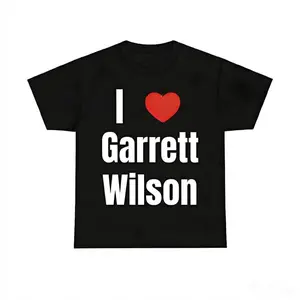 Game Day Apparel Cotton TShirt Featuring I Heart Garrett Wilson Design for Fans