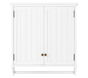 Alaterre Furniture Dover Wall Mounted BathroomStorage Cabinet
