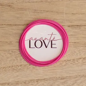 Bubblegum: Silicone Jelly Bracelets-Stack of 6