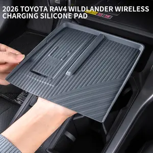 Suitable for 2026 Toyota RAV4 wildlander models, center console wireless charging silicone storage pad, Veranda storage slot pad, car supplies car accessories for men women
