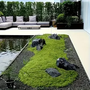 Soft Cuttable Moss Sheet, DIY Crafts, Eco Bottles, Miniature Models, Indoor Outdoor Landscaping, Low Maintenance Plastic Moss, Plastic Simulation Leaves