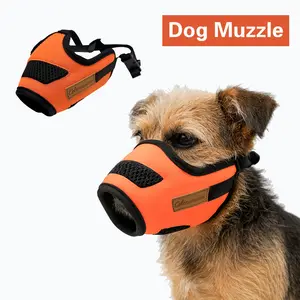 Pet Dog Bite Proof Muzzle, Anti-Bark and Choke Prevention, Comfortable Breathable Design, Ideal for Walking, Safe Outdoor Use