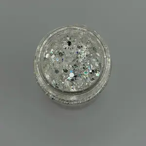 I Do! Chunky Mix Glitter | Mirror Flash Silver | Temp Safe 320°F Solvent Resistant Glitter