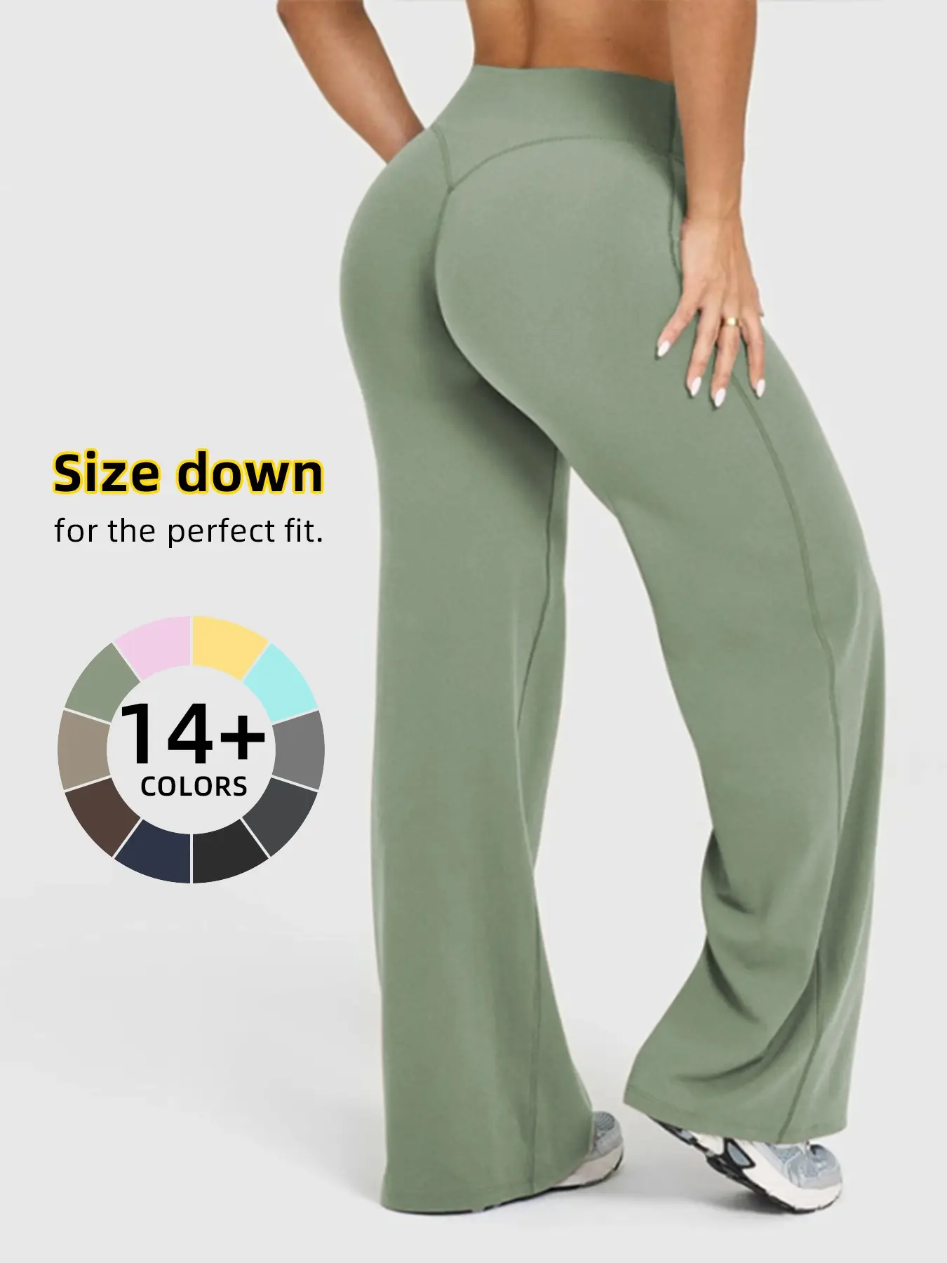 Women's Casual Wide Leg Sport Pants, Perfect Choice for Spring & Summer, Comfortable Fashion Design, Ideal for Daily Wear, Athletic Casual Trousers