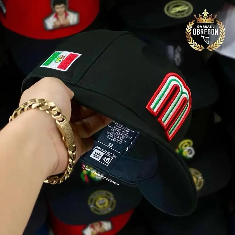 New Era Mexico Baseball Cap – Premium Heritage Mexican Flag Snapback Hat, Adjustable Curved Brim Design, Embroidered M Logo, Men Women Unisex Urban Streetwear, Hip Hop Fashion, Gorras, Sombrero Mexicano, TikTok USA Trend 2026