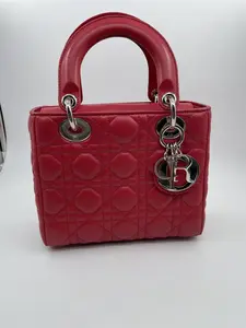 Pre-owned Dior LEATHER Shoulder Bags CHANEL SMALL SILVER HARDWARE SHOULDER BAG