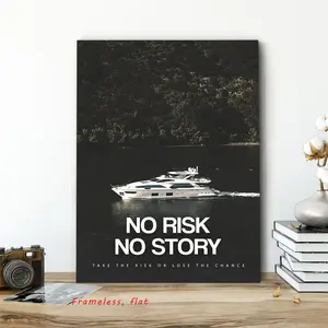 1 piece, modern art, no risk, no story, canvas wall art, Inspirational Wall Art, wall decor for bedrooms and living rooms, wall decor for kitchens and hallways, the perfect modern gift for home wall decor, frameless