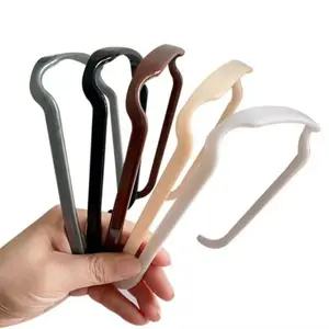 2pcs Sunglasses Headband For Women, Invisible Hair Hoop, Fixed Hairstyle Artifact, Suitable For Curly And Thick Hair With Square Headband