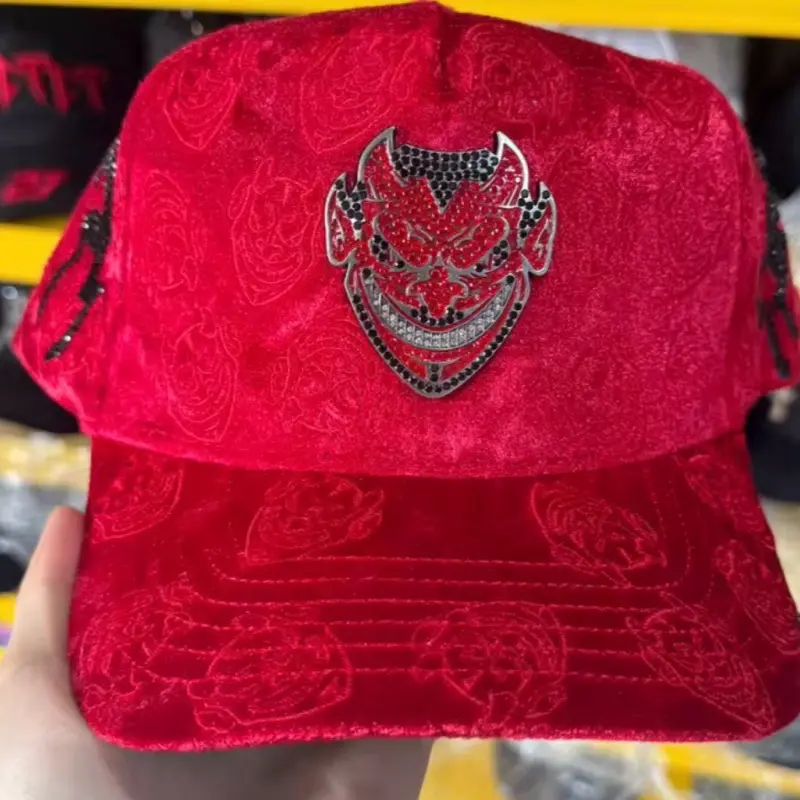 Gorra Diablo Chucky Hats - "El Makabélico" (Blanca)(roja)azul)(negra)roza)