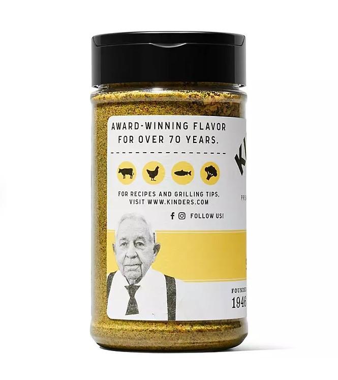 Kinder's Buttery Steakhouse Seasoning 9.5 oz Premium Quality Master Butcher Rub Since 1946