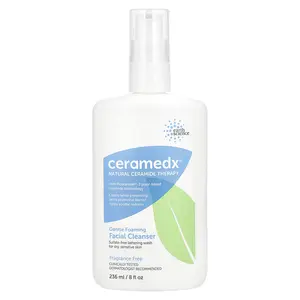 Ceramedx Gentle Foaming Facial Cleanser, Fragrance Free, 8 fl oz (236 ml)