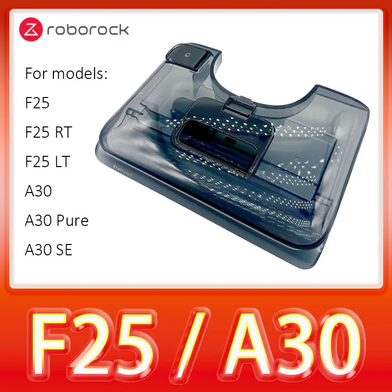 Original Roborock F25 Clean Water Tank High Quality Accessories for Roborock A30 Wet and Dry Vacuum Cleaner Replacement Spare Parts