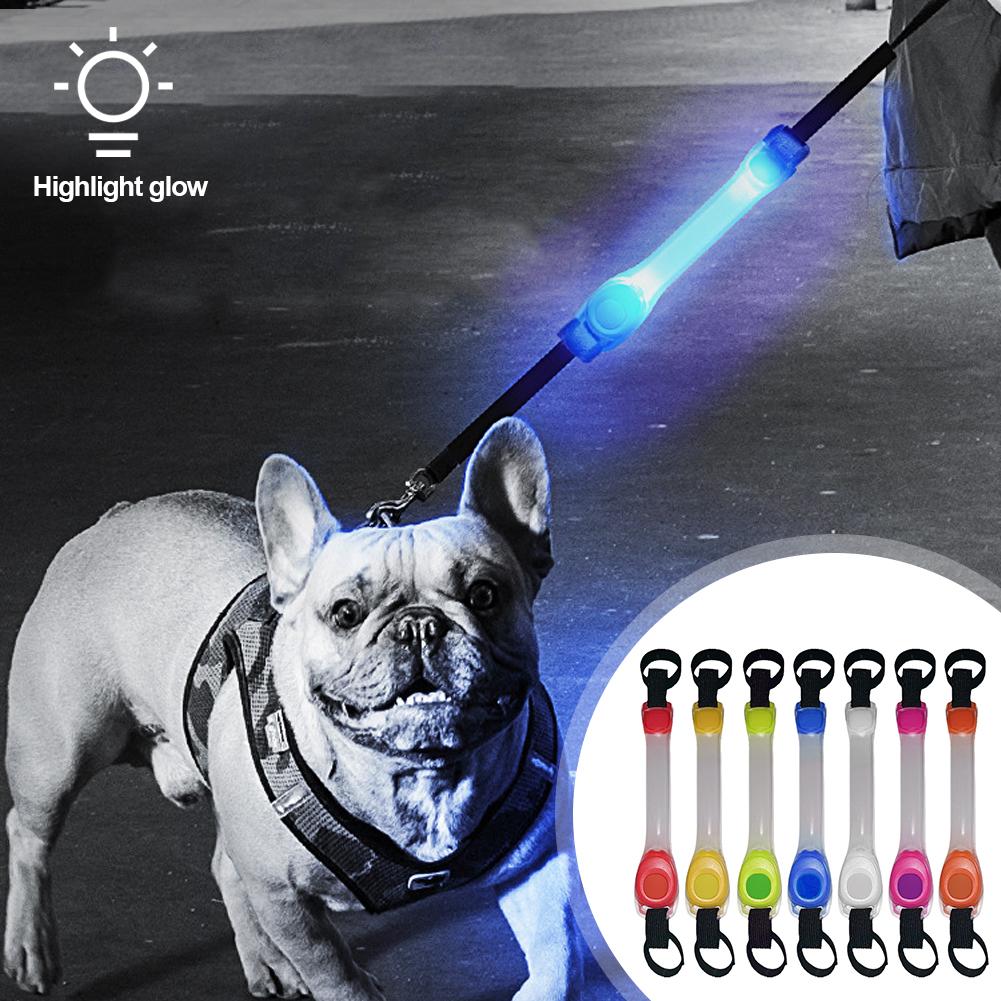 Collar (Glow) - Dog Anti Lost Safety Glowing Collar Outdoor Waterproof Warning LED Flashing Light Strip for Pet Leash Harness Dog Accessories reflective night safety cat collar Rechargeable