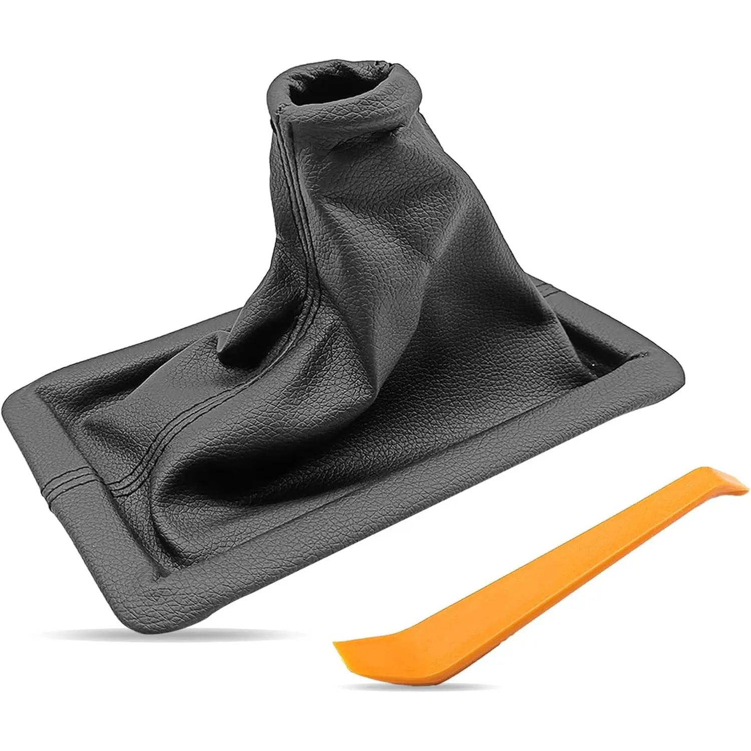 Transmission Shifter Boot Cover, Shifter Boot Cover Compatible with Fd Mustang 2005-2009, Replaces OE # 8R3Z-7277-AA, 8R3Z7277AA