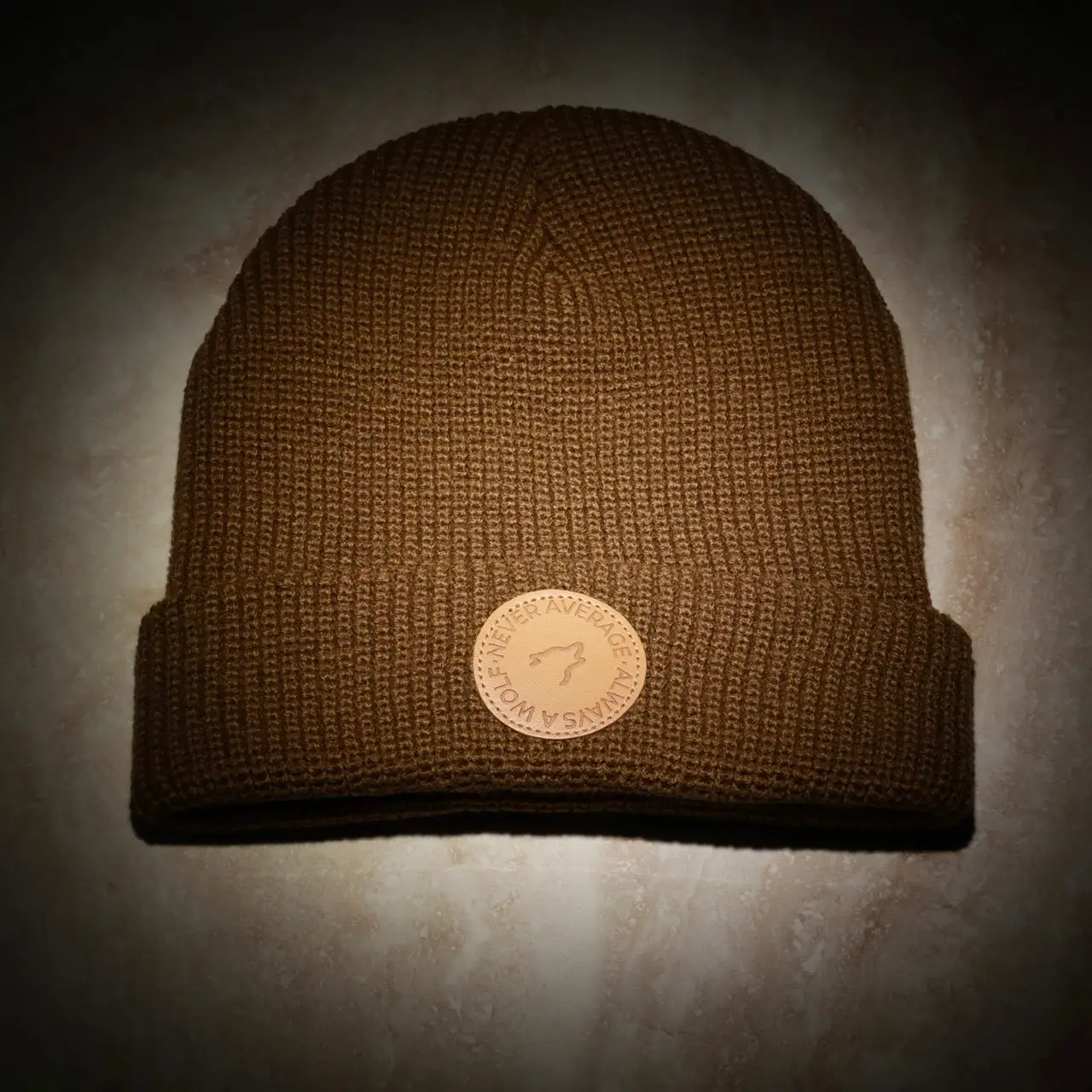 Acrylic Knit Mocha Brown Beanie, Fashion Clothes Accessory for Daily Wear Acrylic Knit Mocha Brown Beanie, Fashion Clothes Accessory for Daily Wear