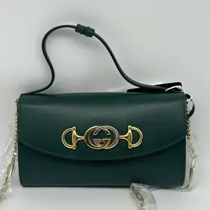 Pre-owned GUCCI Interlocking G Horsebit Zumi Mini Shoulder Bag