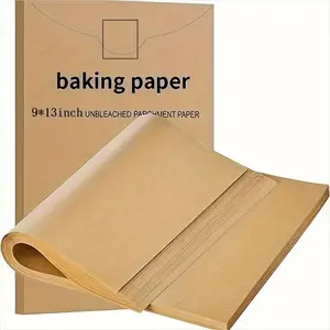 50/100 sheets of unbleached baking paper, disposable lining of air fryer.Food grade materials.Waterproof, oil-proof, non-stick pan, easy to clean.Suitable for baking, grilling, and frying.It is a must-have for kitchen baking, air fryer accessories.