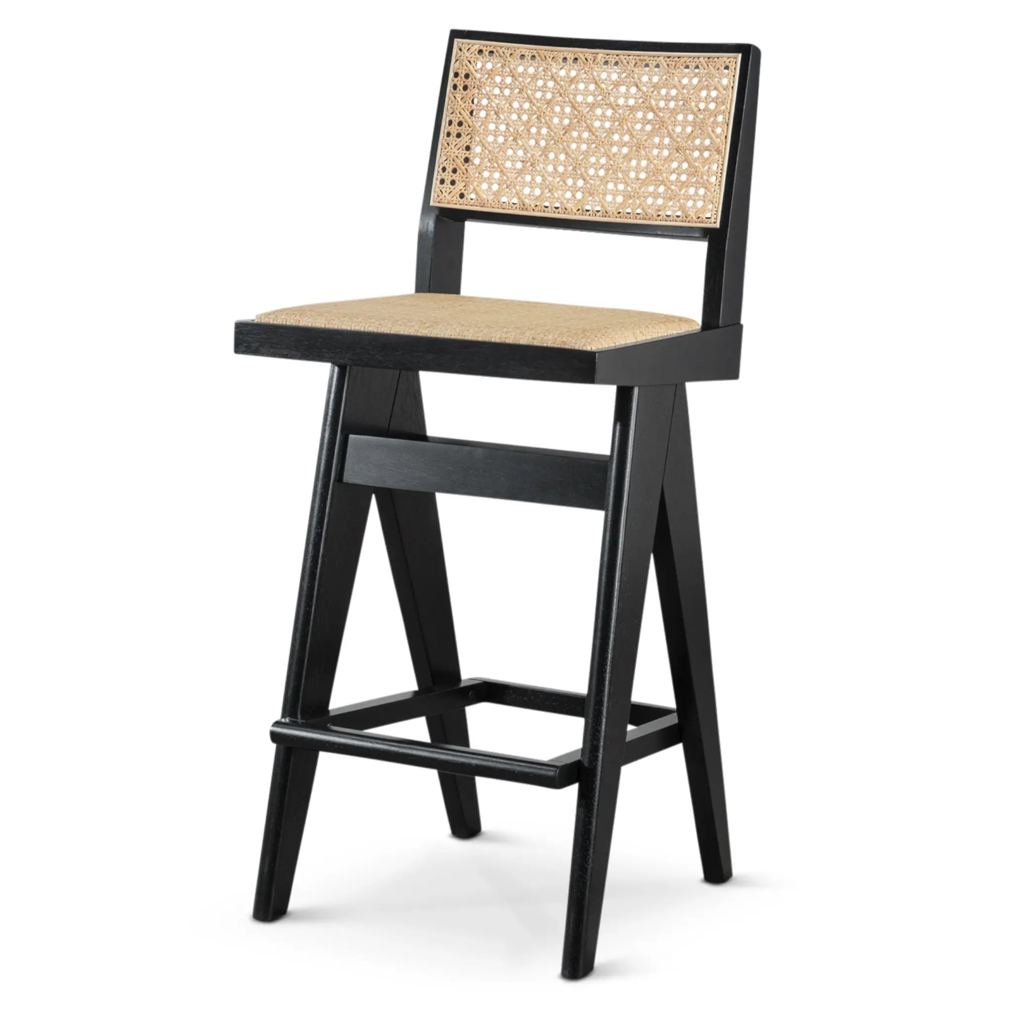 Kora Rattan Bar Stool Set of 2 Kora Rattan Bar Stool Set of 2
