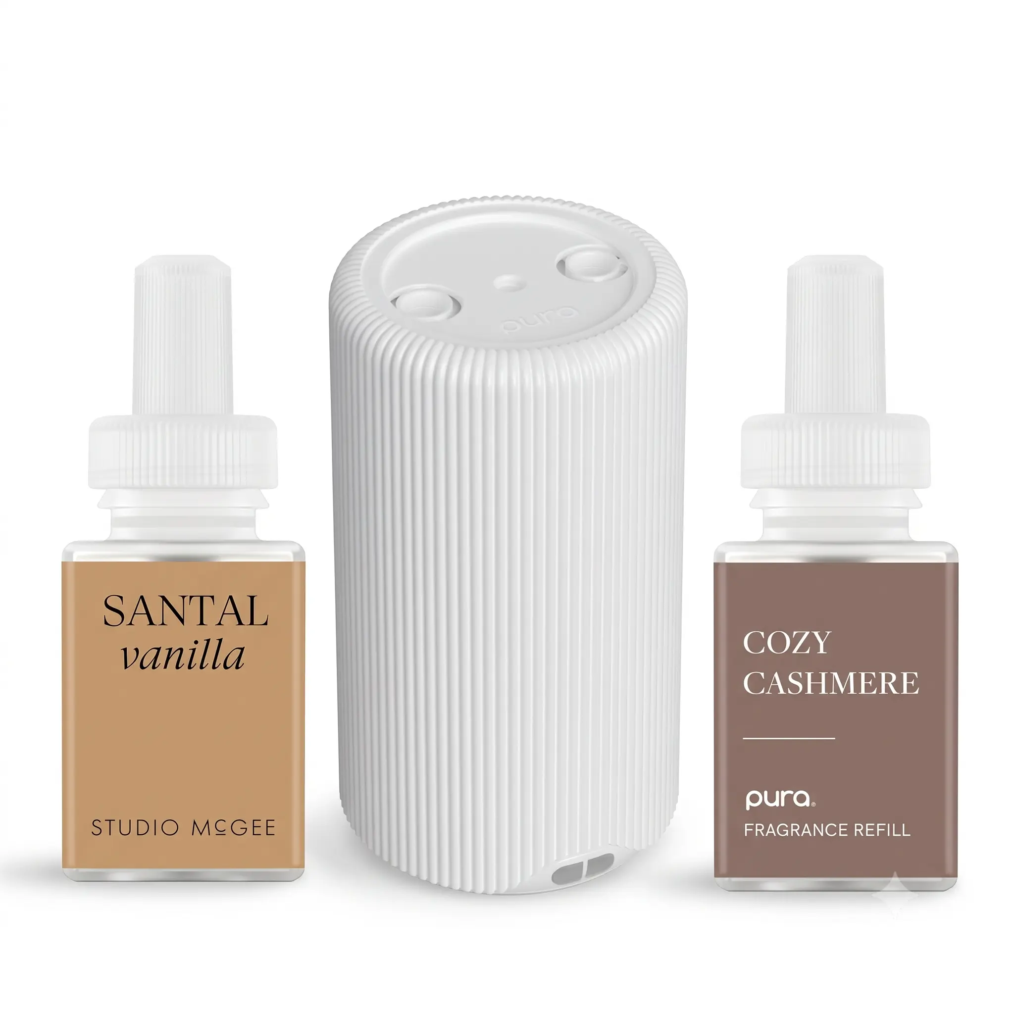 Pura Smart Plus Diffuser + Warm Fragrance Duo | Cozy Cashmere & Santal Vanilla