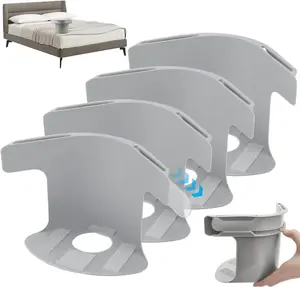 Bed Sheet Holder with Locking Clips, 4Pcs Corner Fitted for All Mattress Sizes Bedsheet Clip Durable BeddingAccessories/ Lock Sheet Holders Keep Sheets Tight Christmas Decor, Halloween Gifts