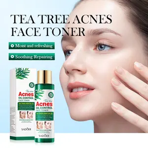 Tea Tree Acnes oil-Control Face toner Naturally Fades Acne Marks, Deeply Cleanses, Removes Pimples and Blackheads, and Repairs the Skin.